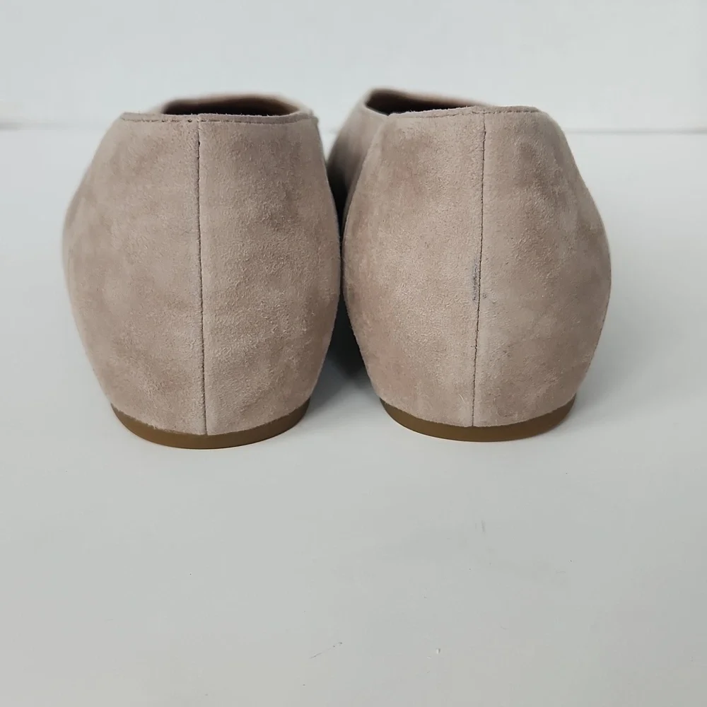 Eileen Fisher Women's Una 2 Flat Earth Nubuck Ballet Flats Size 9 NWOT - Picture 4 of 11